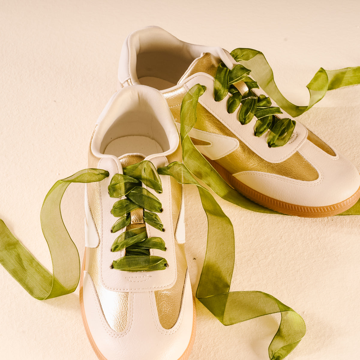 The Darling Effect Step It Up Shoelaces-Sheer Green
