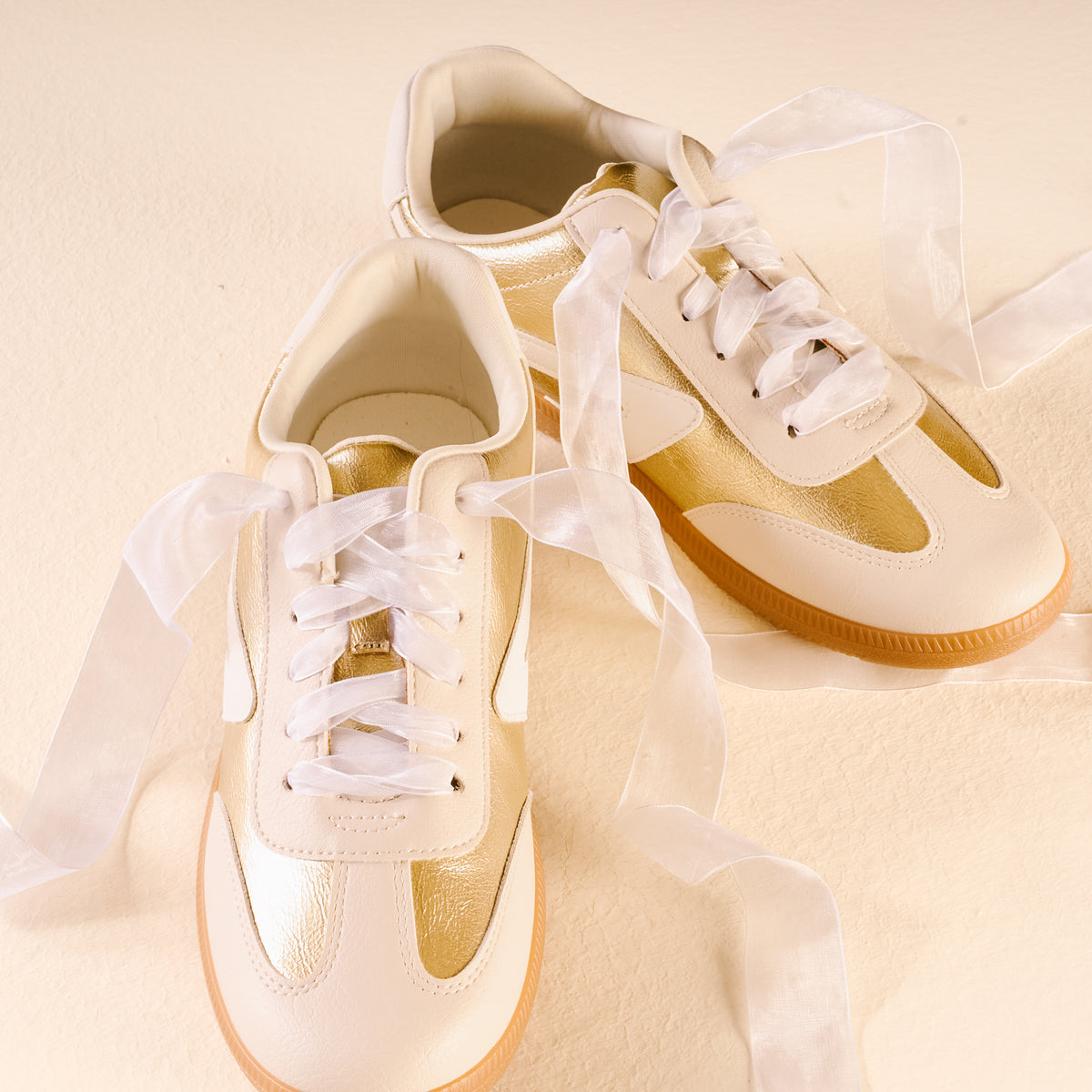The Darling Effect Step It Up Shoelaces-Sheer White