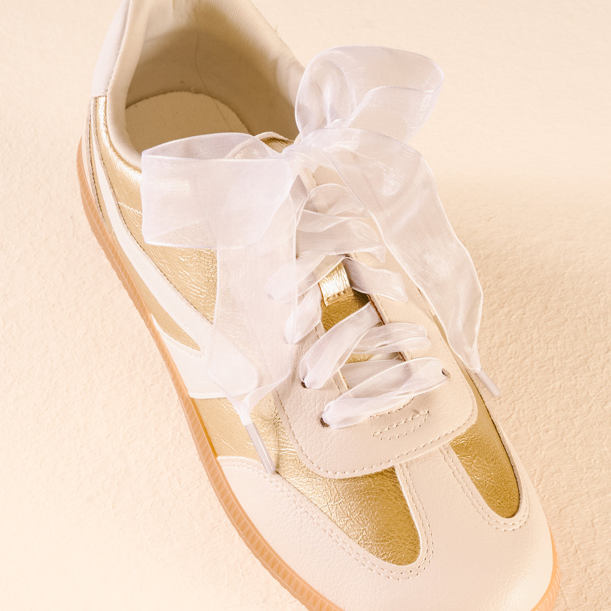 The Darling Effect Step It Up Shoelaces-Sheer White