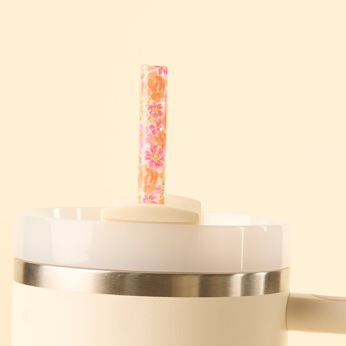 The Darling Effect 40 oz Tumbler Straw Set-Secret Garden Pink