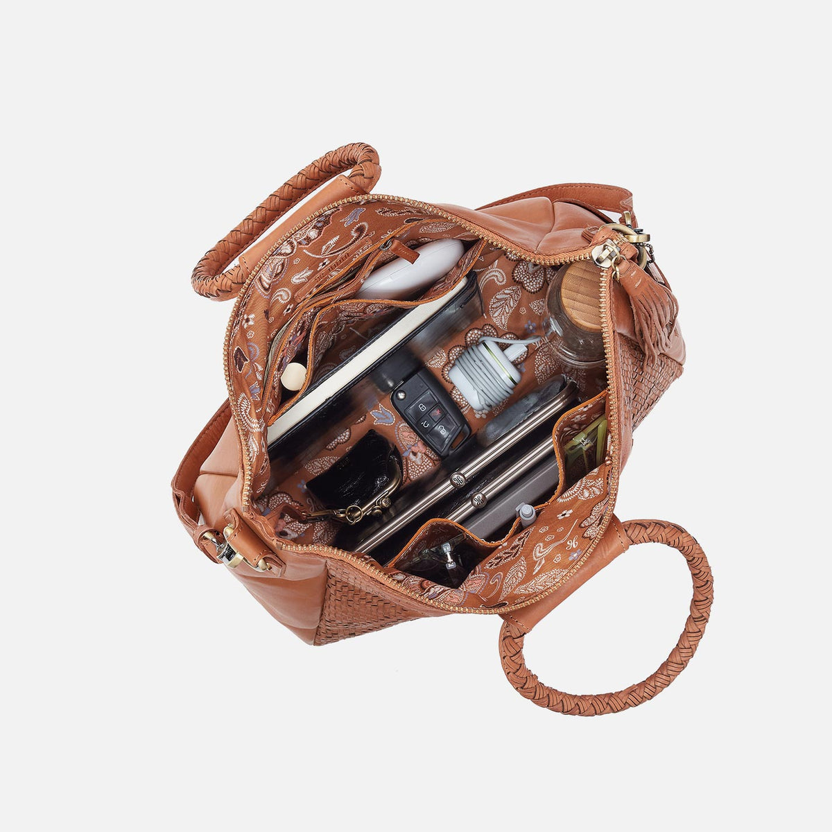 Hobo Bags “Sheila” Large Satchel-Harvest Wheat