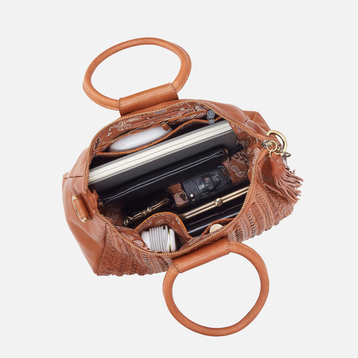 Hobo Bags "Sheila" Medium Satchel-Harvest Wheat