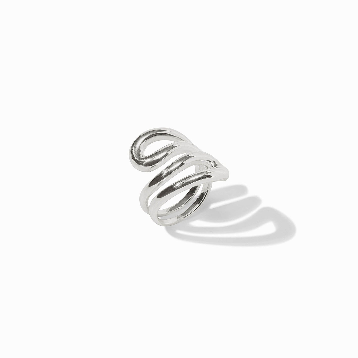 Julie Vos “Wave” Wrap Ring - Silver
