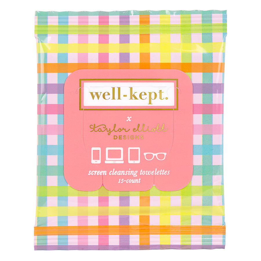 Well Kept "Taylor" Screen Cleansing Towelettes