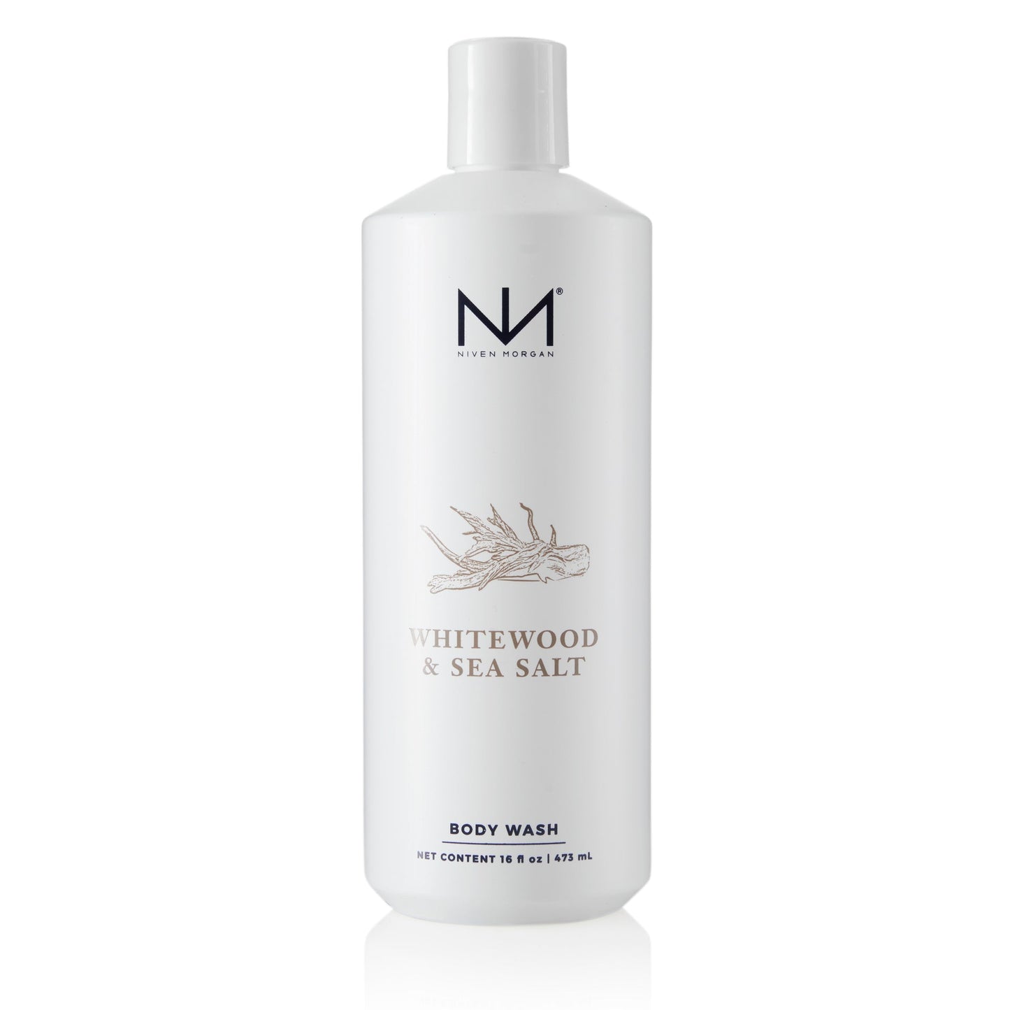 Niven Morgan “Whitewood & Sea Salt” Body Wash