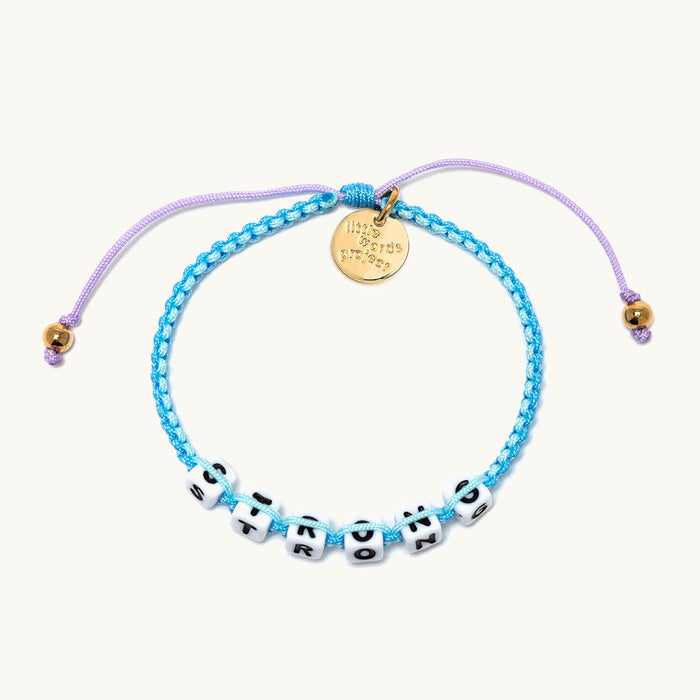 Little Words Project "Strong" -Woven