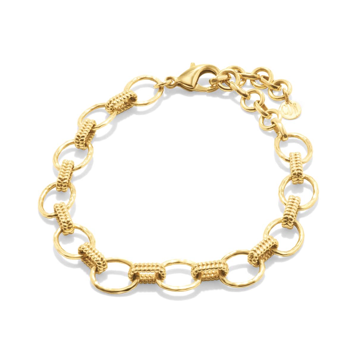 Capucine de Wulf “Cleopatra” Small Link Bracelet-Gold