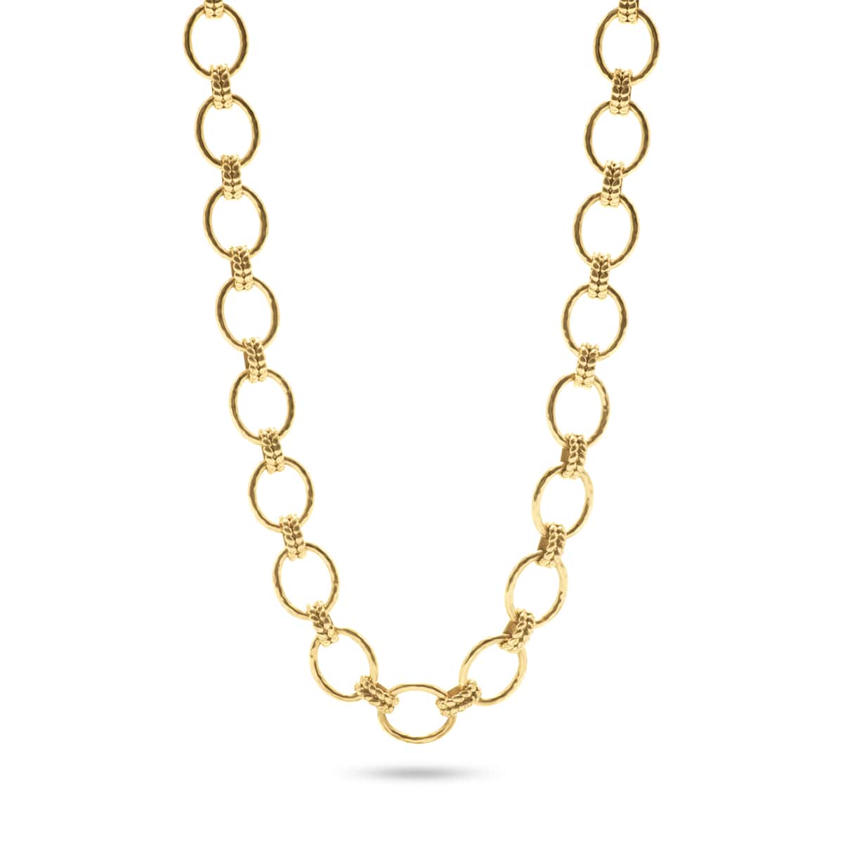 Capucine de Wulf Cleopatra Grand Link Necklace-Gold