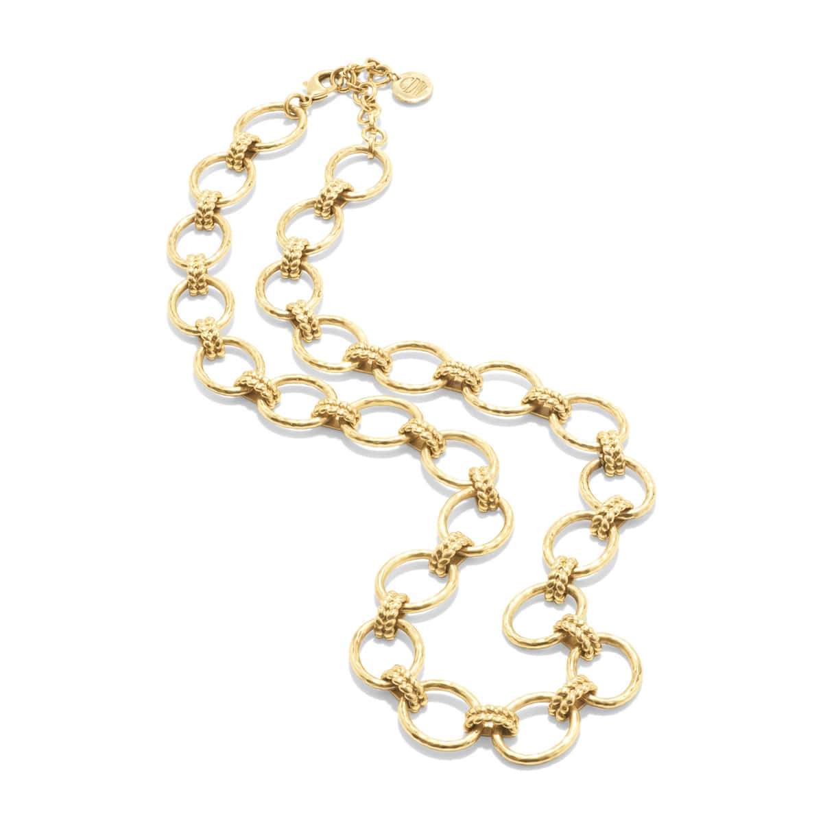 Capucine de Wulf Cleopatra Grand Link Necklace-Gold