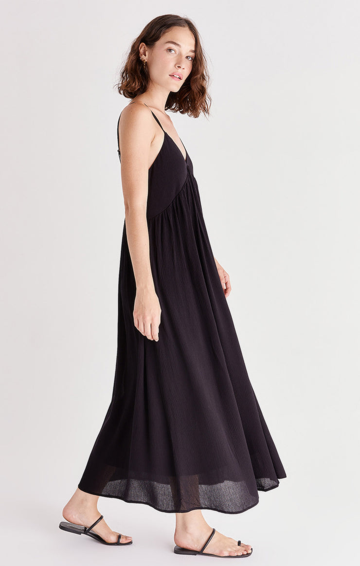 Z Supply Atlas Midi Dress-Black