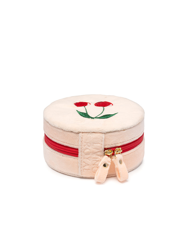 Living Royal Jewelry Zip Case-Cherry
