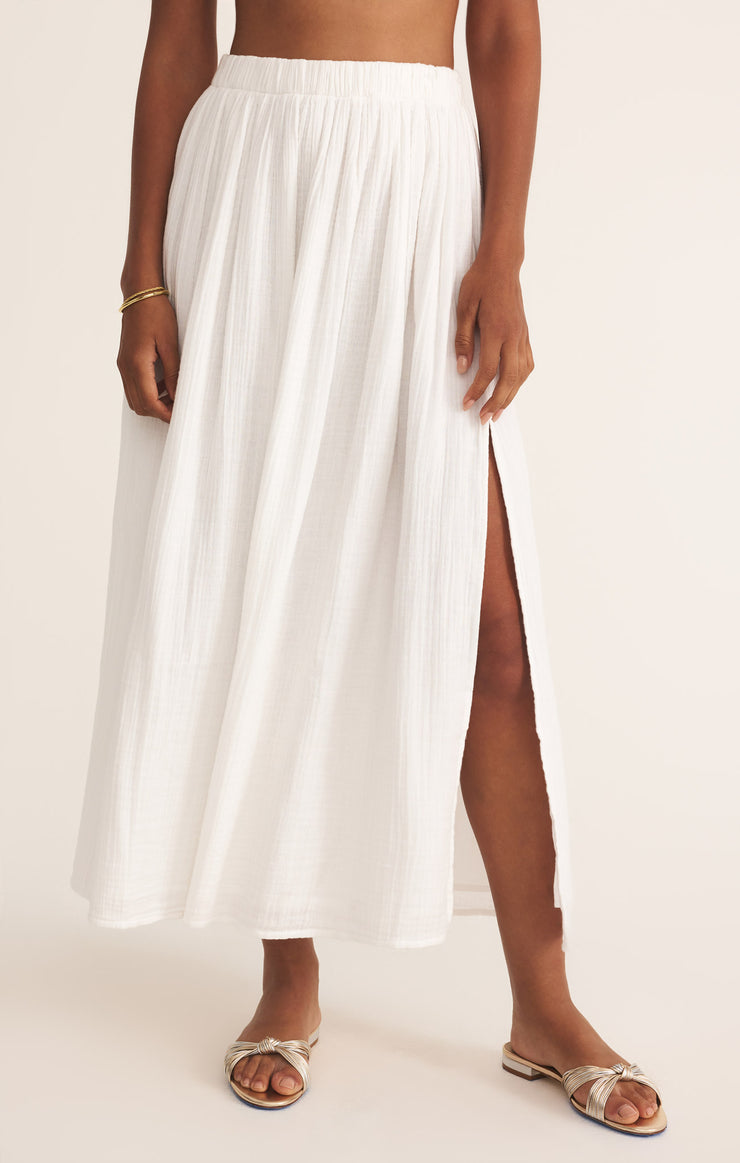Z Supply Reina Airy Skirt - White