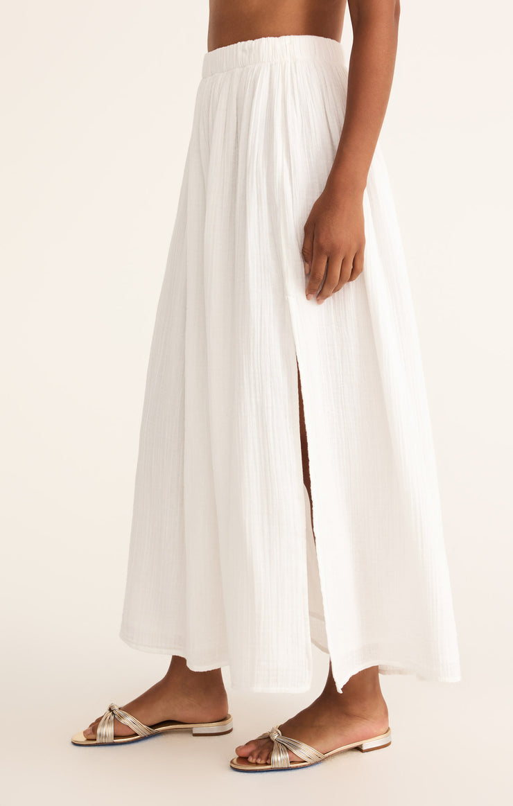 Z Supply Reina Airy Skirt - White