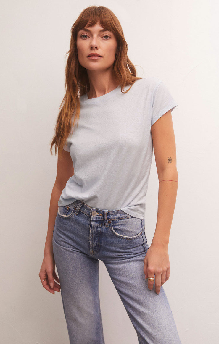 Z Supply Modern Slub Tee - Tranquil Waters