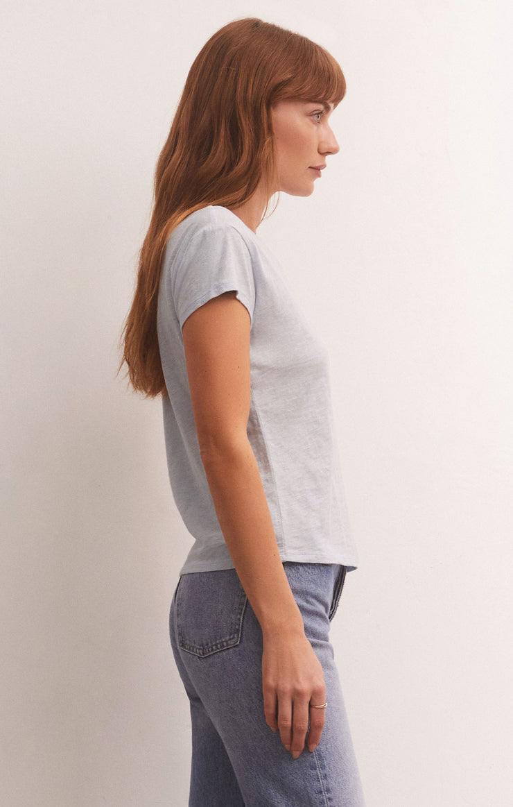 Z Supply Modern Slub Tee - Tranquil Waters