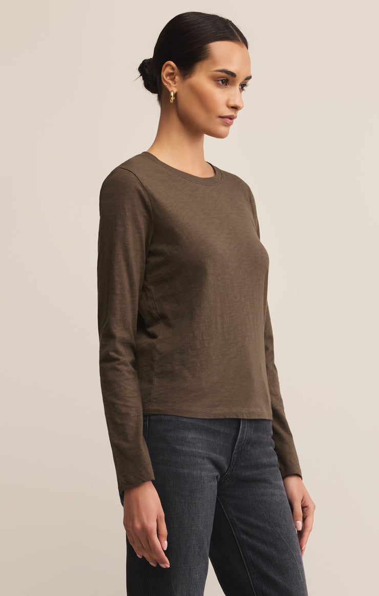 Z Supply Modern Slub L/S Tee-Tavern