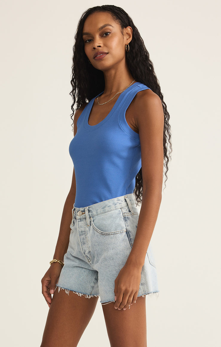 Z Supply Sirena Rib Tank - Bay Blue