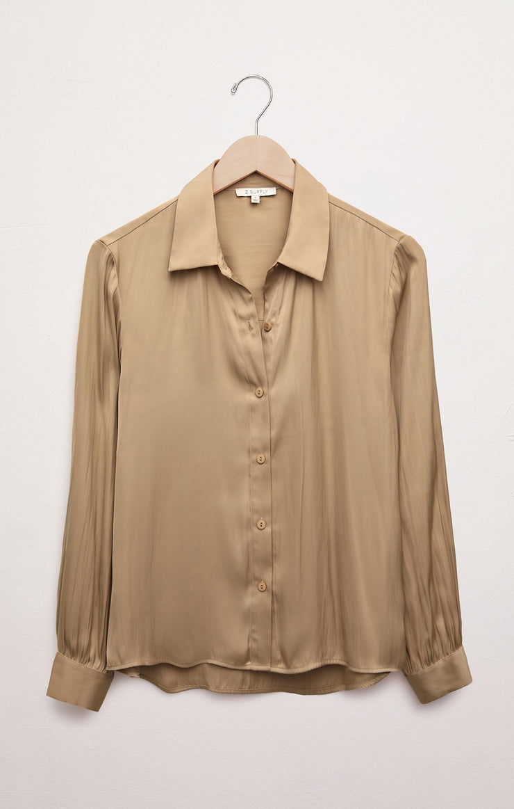 Z Supply Lux Sheen Top-Rattan