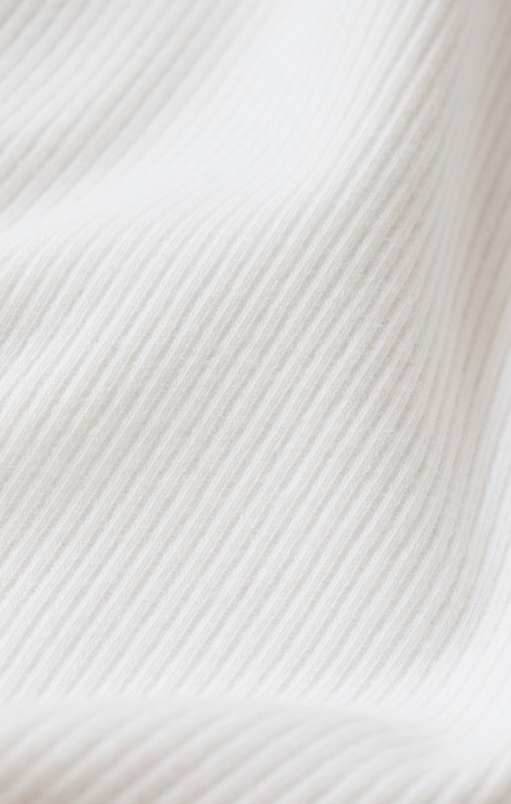 Z Supply Clark Rib Tank-White