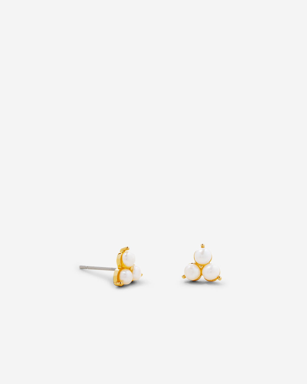 Bryan Anthonys "Grit" Pearl Studs-Gold