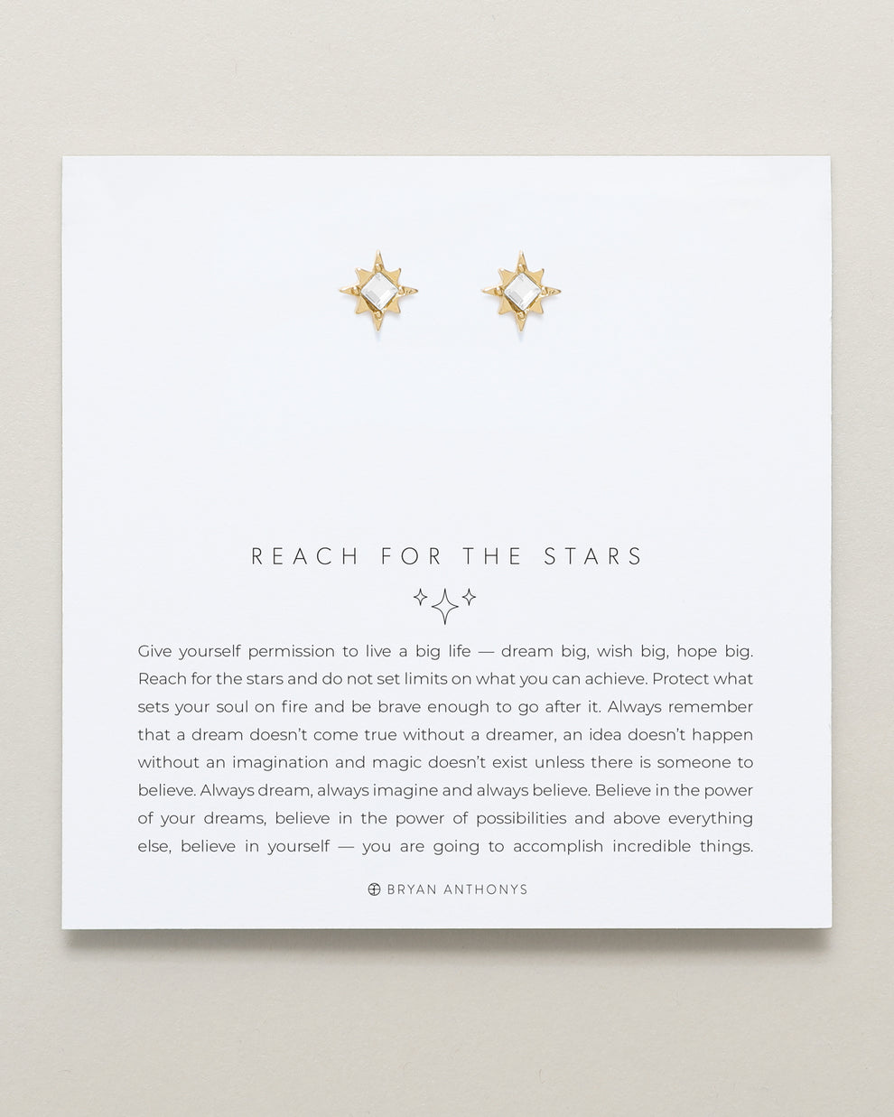 Bryan Anthonys "Reach for the Stars" Earrings-Gold