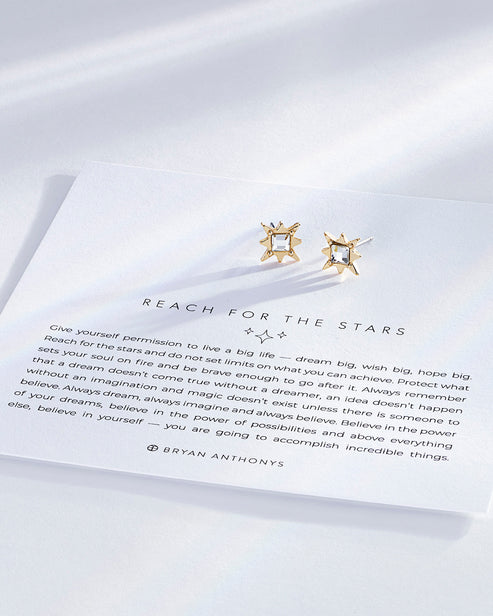 Bryan Anthonys "Reach for the Stars" Earrings-Gold