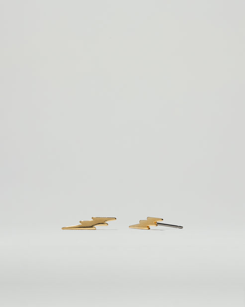 Bryan Anthonys "Made of Lightning" Earrings-Gold