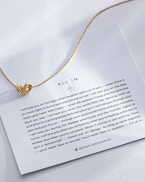 Bryan Anthonys "All In" Necklace-Gold