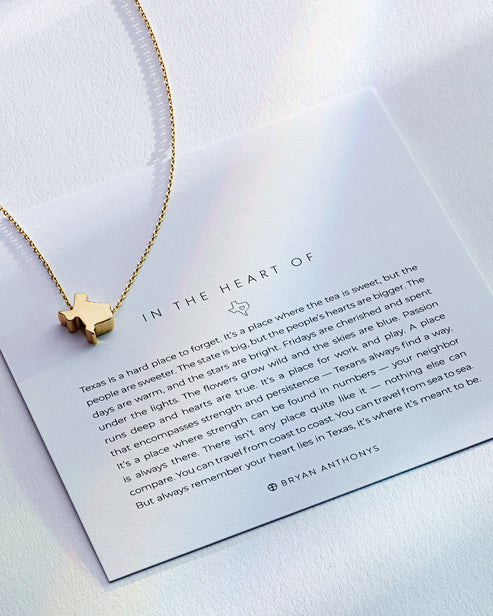 Bryan Anthonys "In the Heart of" Necklace-Gold