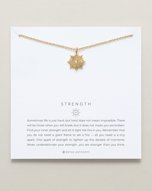 Bryan Anthonys "Strength" Necklace-Gold