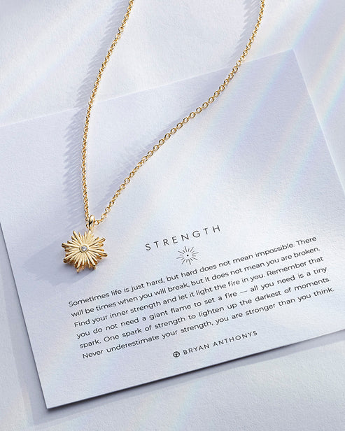 Bryan Anthonys "Strength" Necklace-Gold