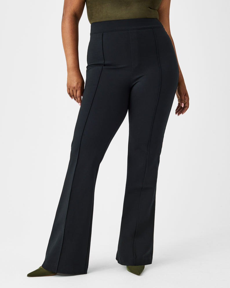 SPANX The Perfect Black Pant, Cropped Flare Classic Black SM - Regular at   Women's Clothing store