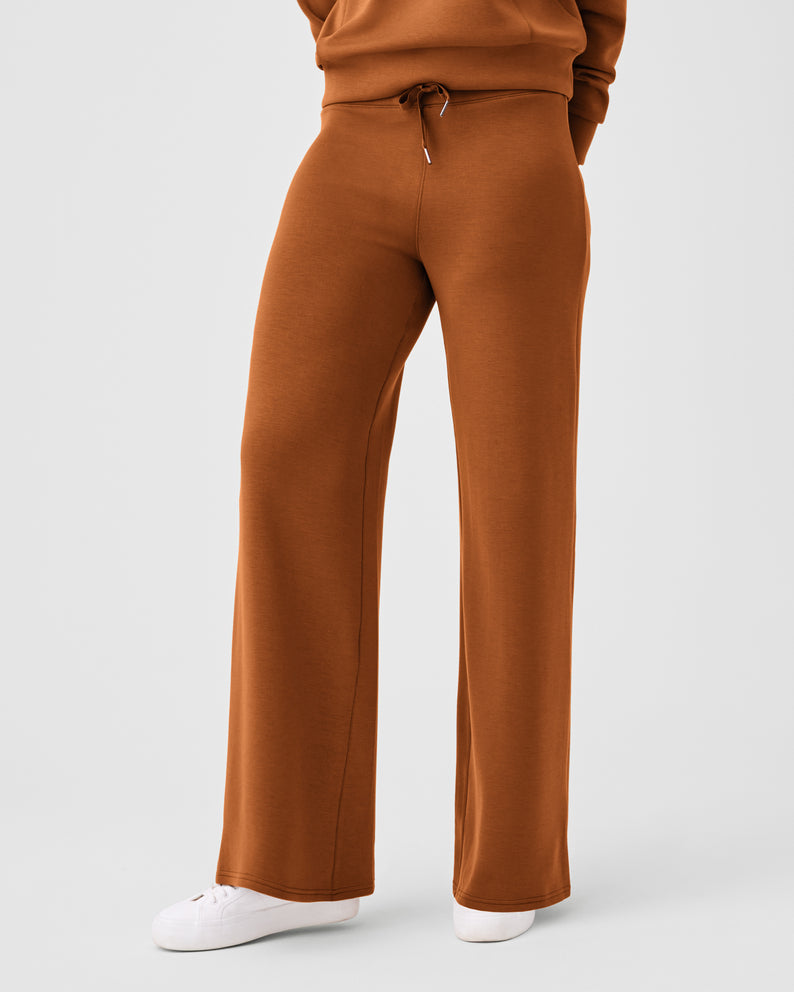 Spanx Air Essentials Wide Leg Pant- Butterscotch
