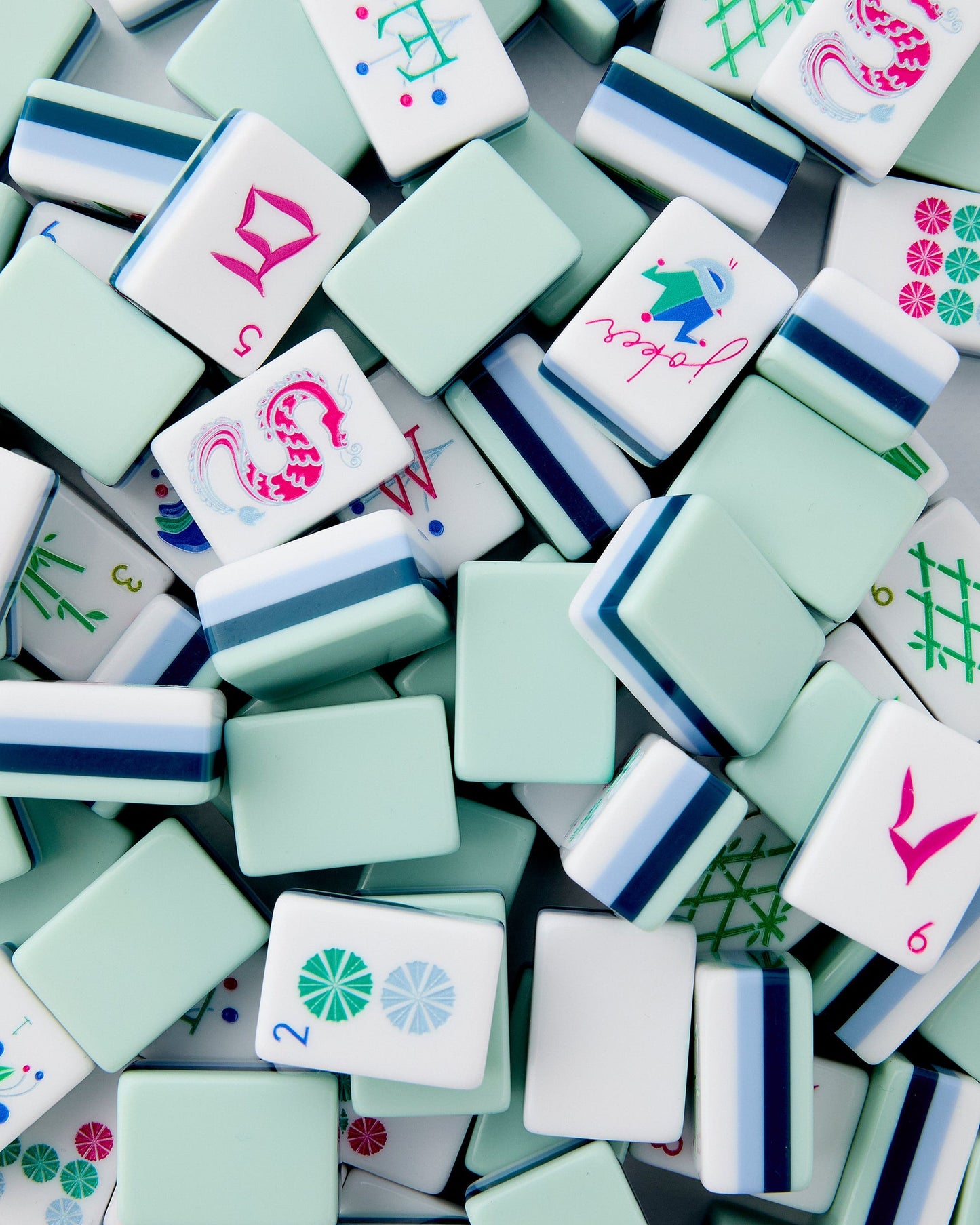 Oh My Mahjong Tiles-Birdie