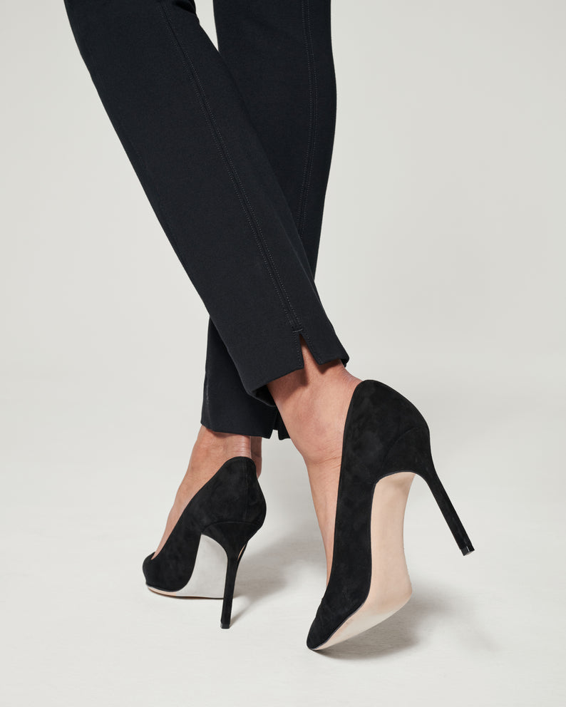 Spanx "The Perfect Pant" Ankle Back Seam Skinny-Black