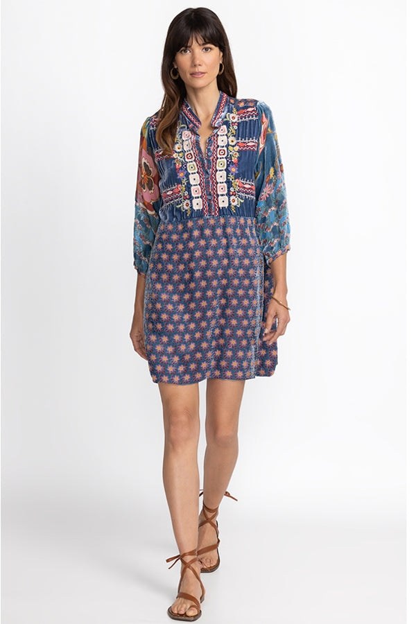 Johnny Was Vember Burnout Gweneth Dress-Multi