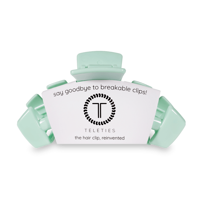 Teleties Classic Tiny Claw Hairclip-Mint to Be