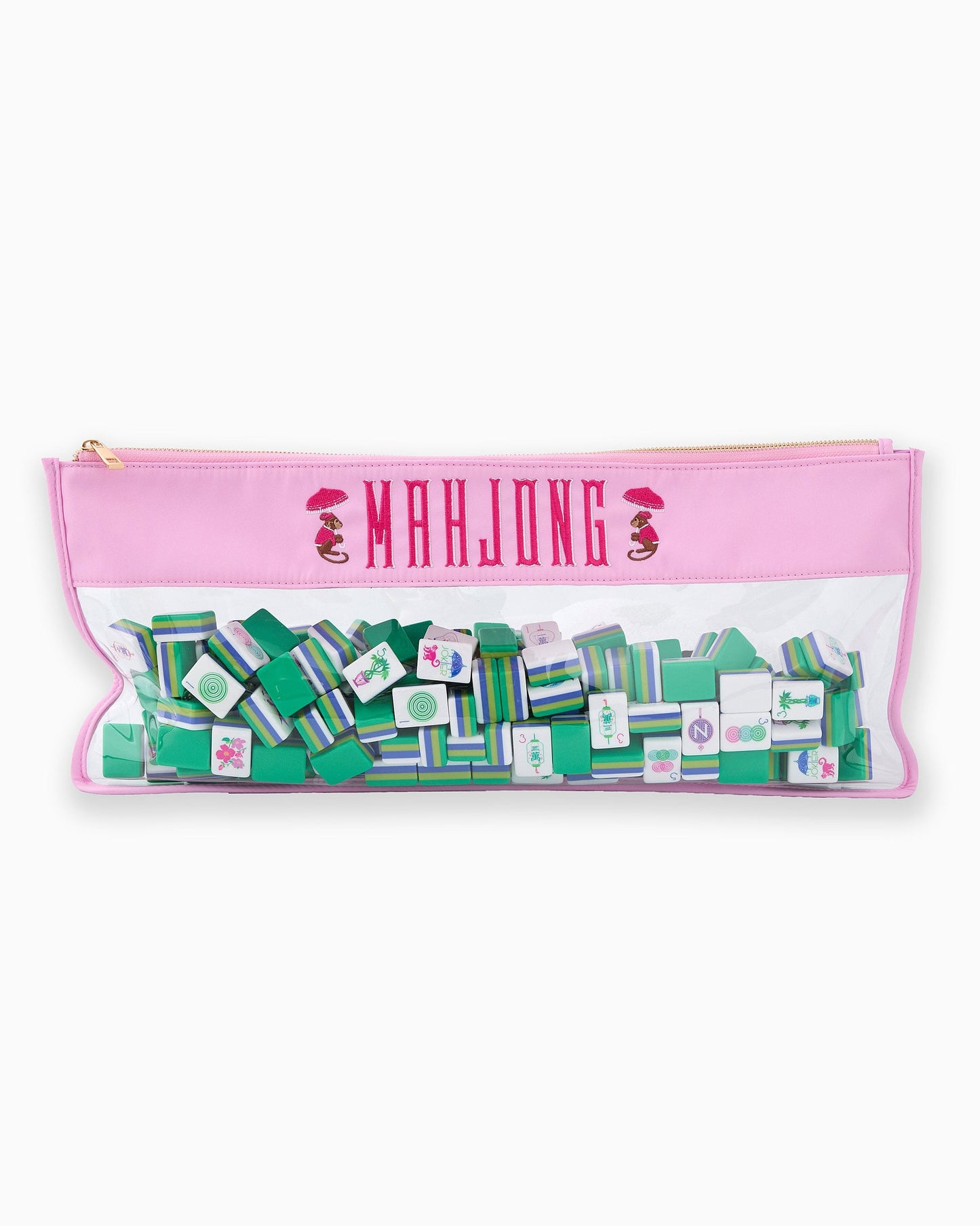 Oh My Mahjong Mahjong Bag-Cotton Candy Monkey