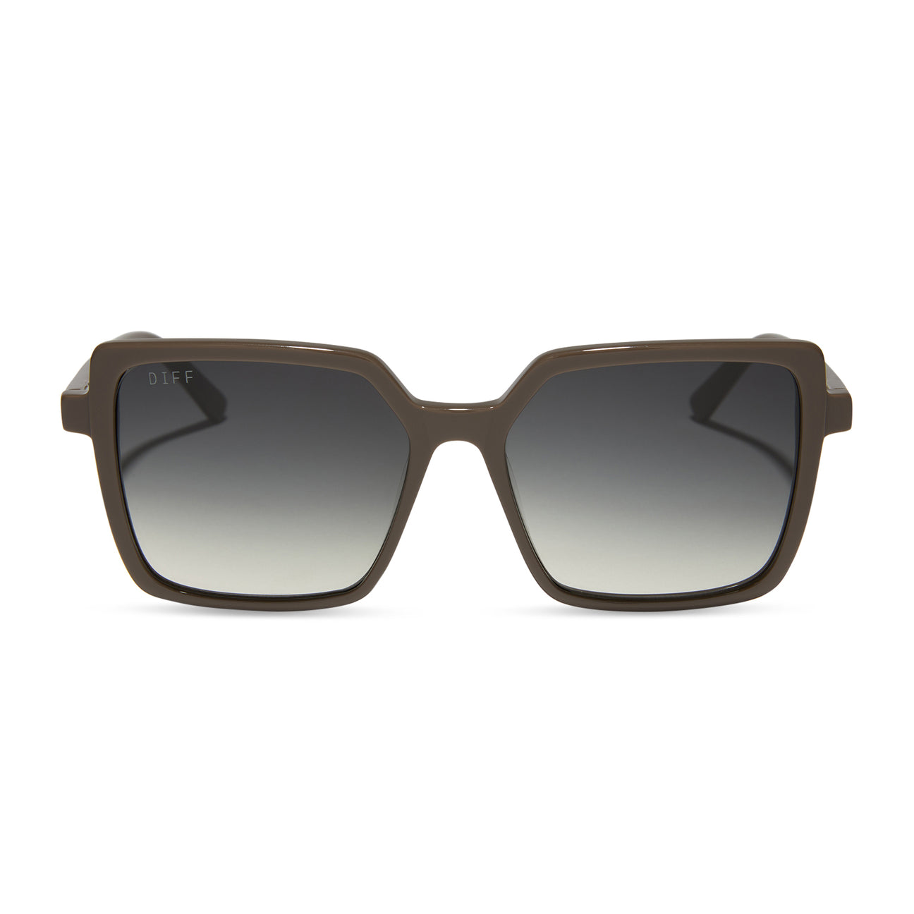DIFF Eyewear “Esme” London Stone + Grey Gradient Sunglasses