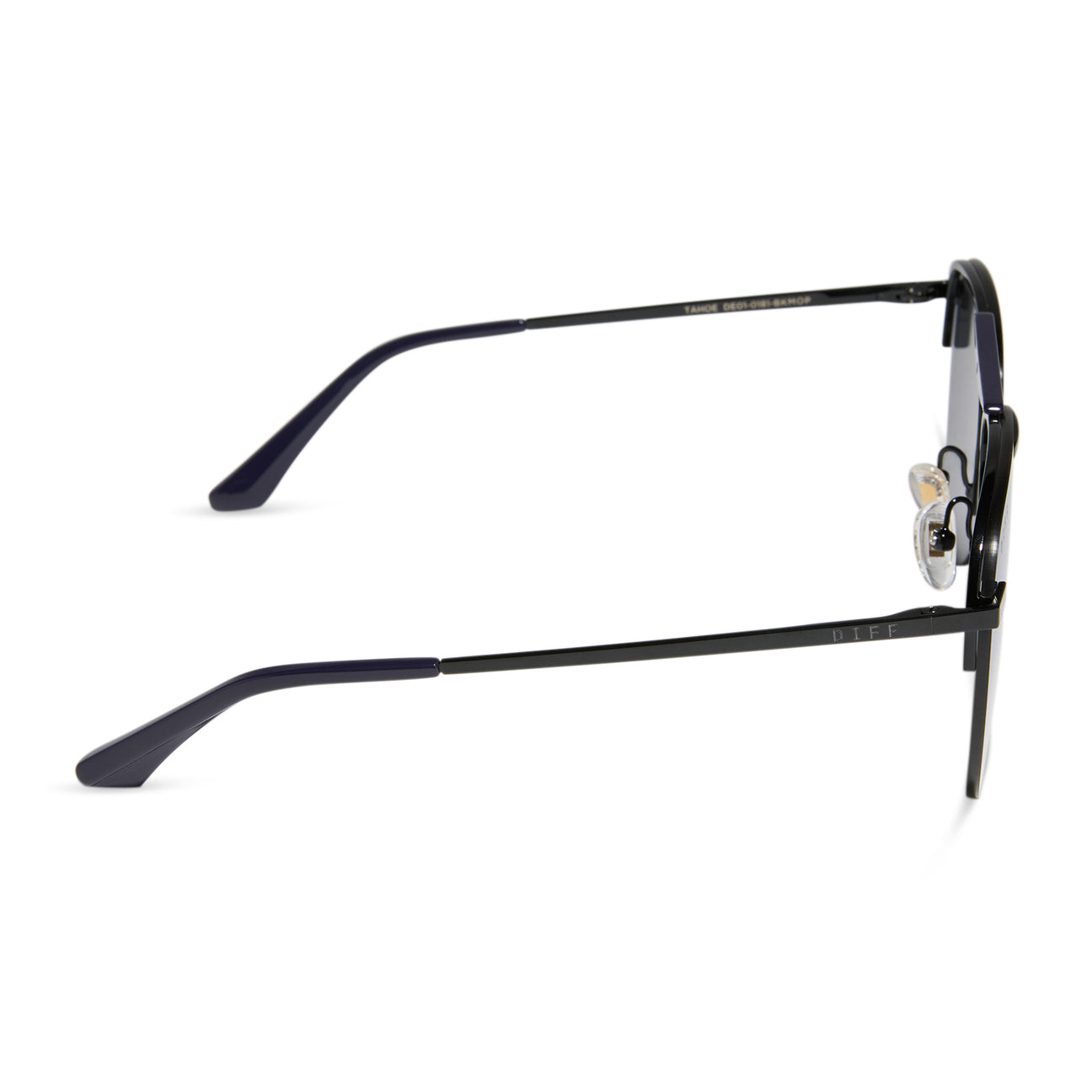 DIFF Eyewear “Tahoe” -Black + Midnight Mirror