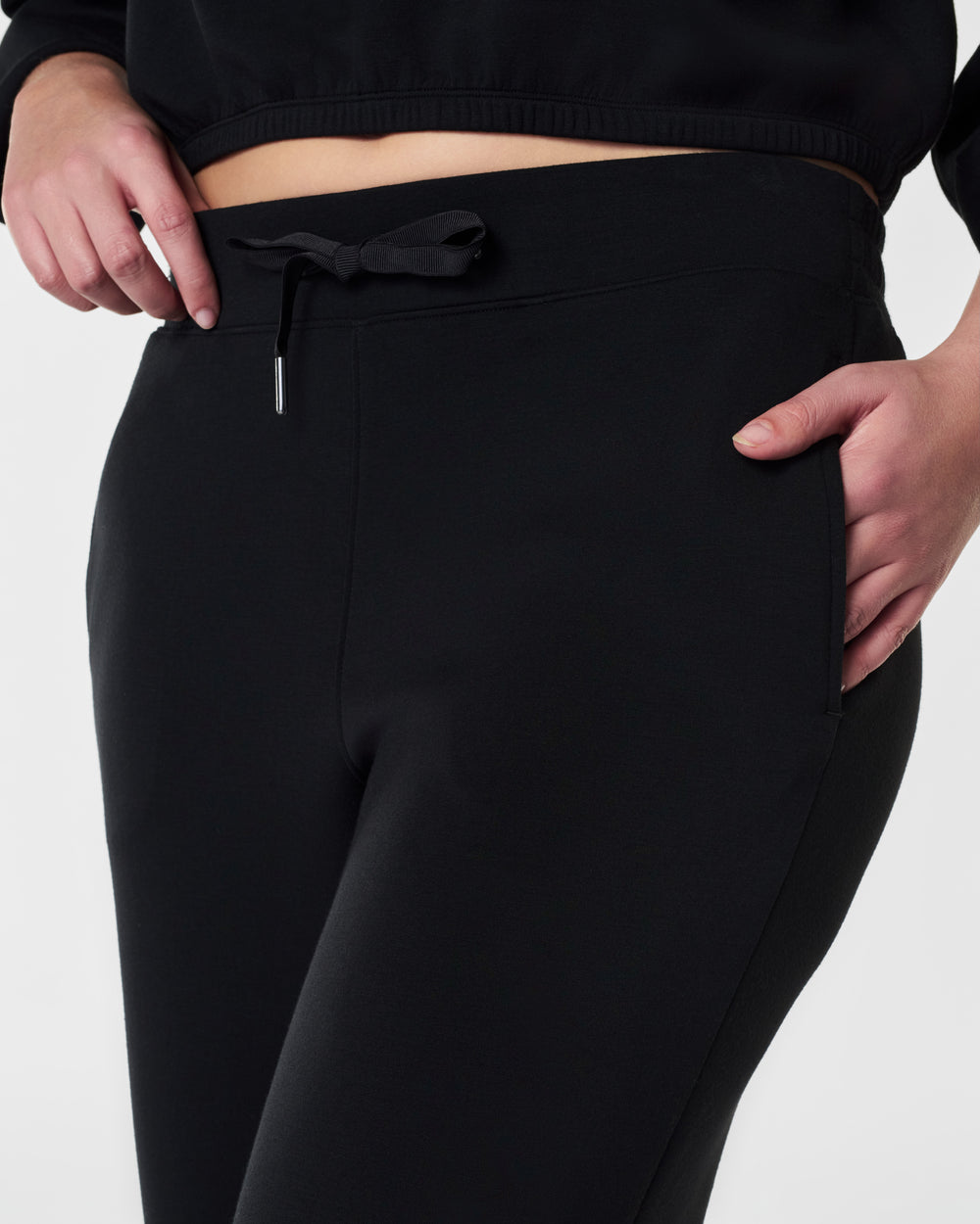 Spanx AirEssentials Jogger-Very Black