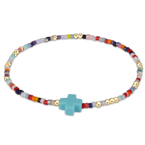 Enewton EGIRL "Hope Unwritten" Signature Cross Bracelet-Hot Mess