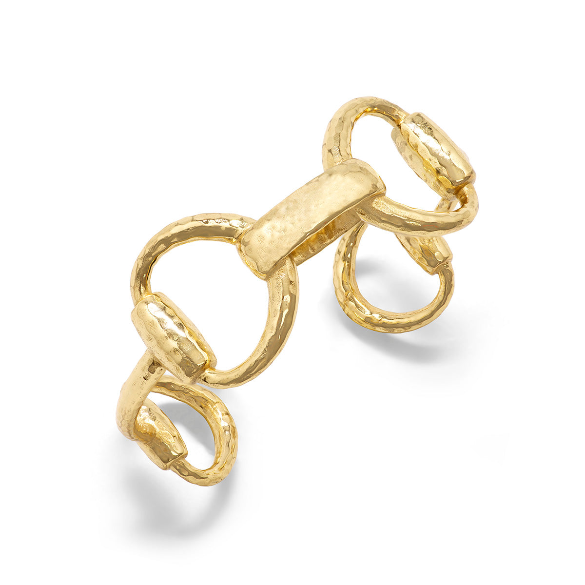 Capucine de Wulf Equestrian Snaffle Bit Cuff-Gold