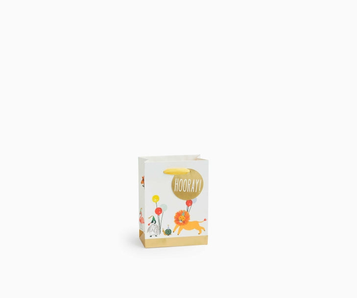 Rifle Paper Co. "Party Animals" Gift Bags- 3 Sizes