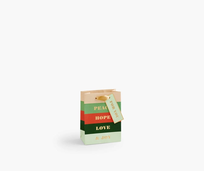 Rifle Paper Co. "Peace & Joy" Gift Bags