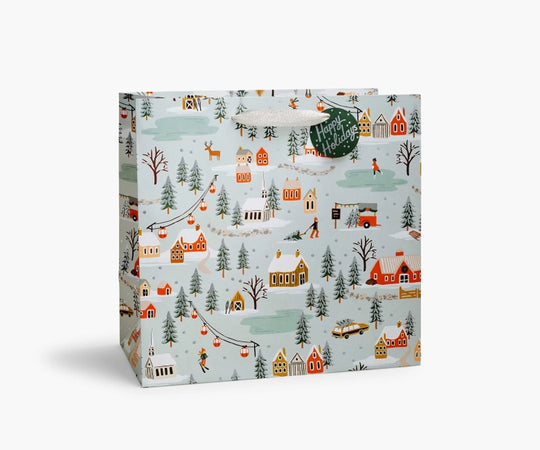 Rifle Paper Co. "Holiday Village" Gift Bags