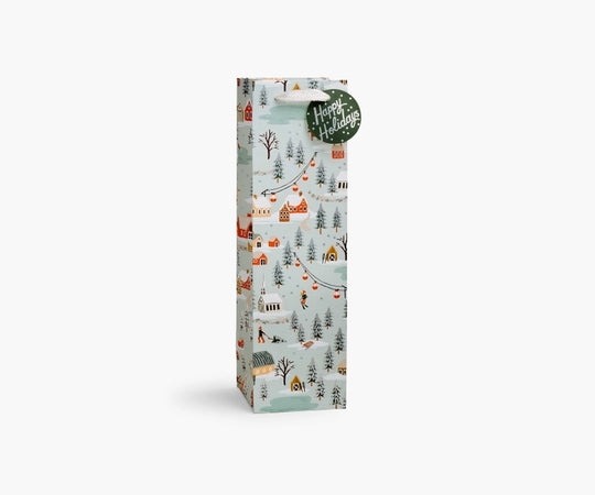Rifle Paper Co. "Holiday Village" Gift Bags