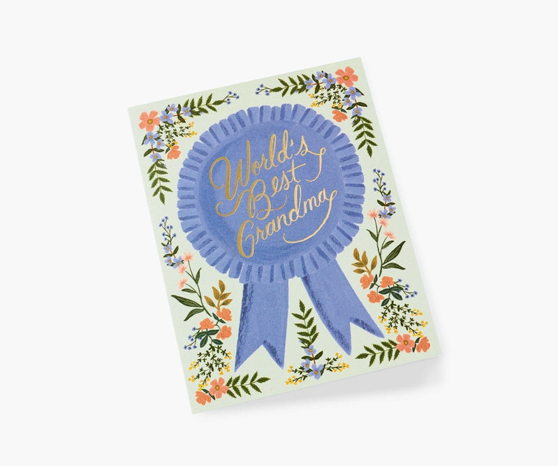 Rifle Paper Co. "World's Best Grandma" Card