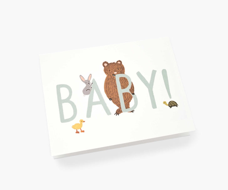 Rifle Paper Co. "Baby!" Card (Mint)