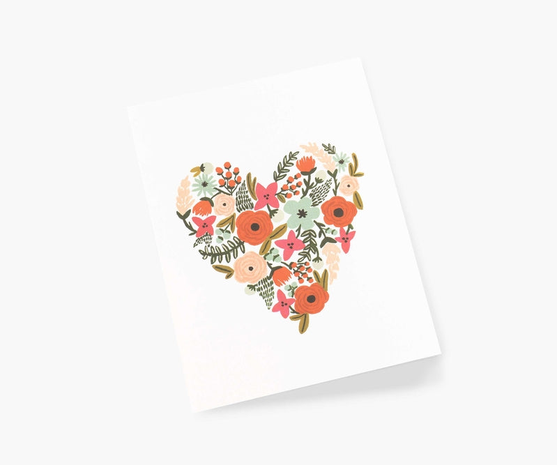 Rifle Paper Co. "Floral Heart" Greeting Card